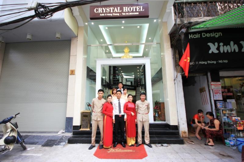 Hanoi Crystal Hotel Exteriör bild