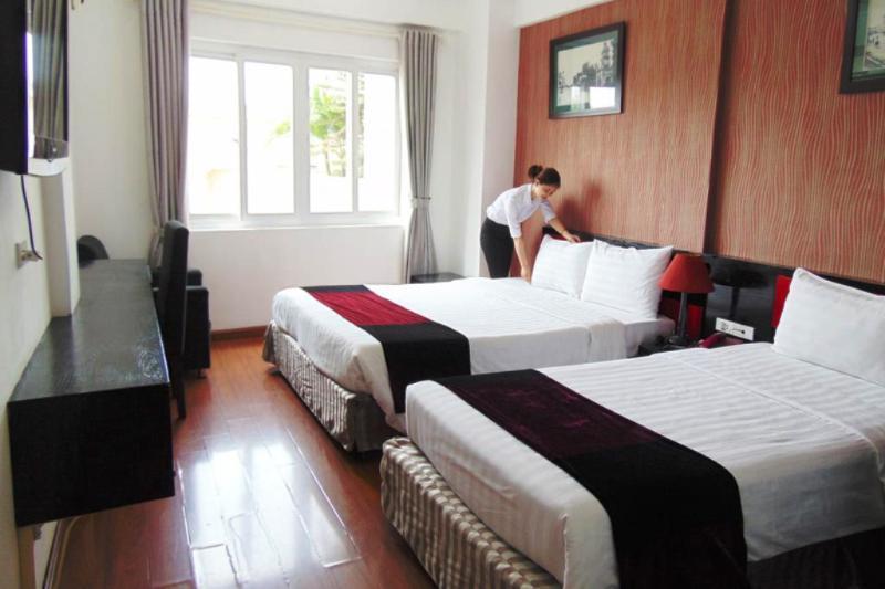 Hanoi Crystal Hotel Exteriör bild